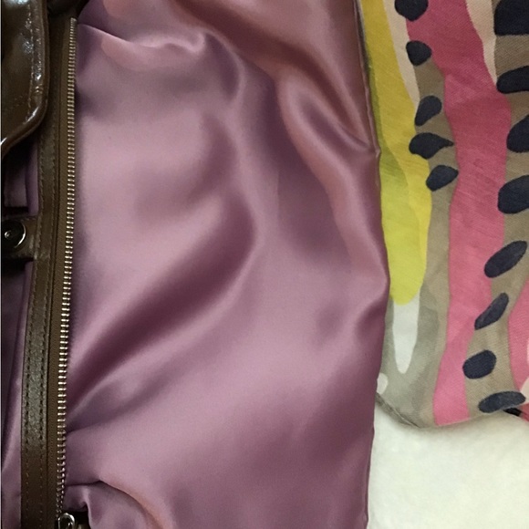 Coach Madison Sophia Dark Brown  Leather Satchel - Picture 10 of 16